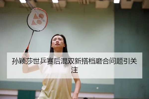 孙颖莎世乒赛后混双新搭档磨合问题引关注